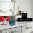 thumbnail image 3 of Velvet Jewelry Storage Case, Velvet Travel Jewelry Box 2 Layer Space Saving Multifunctional Humanized Full Protection  For Necklaces Bracelets Type 1,Type 2,Type 3,Type 4,Type, 3 of 8