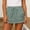Army Green, variant on Women's Casual Mini Skirt Elastic Waist Drawstring Loungewear Skirt Shorts with Pockets Loose Solid Color Summer Beach Skirt for Women Light Blue S