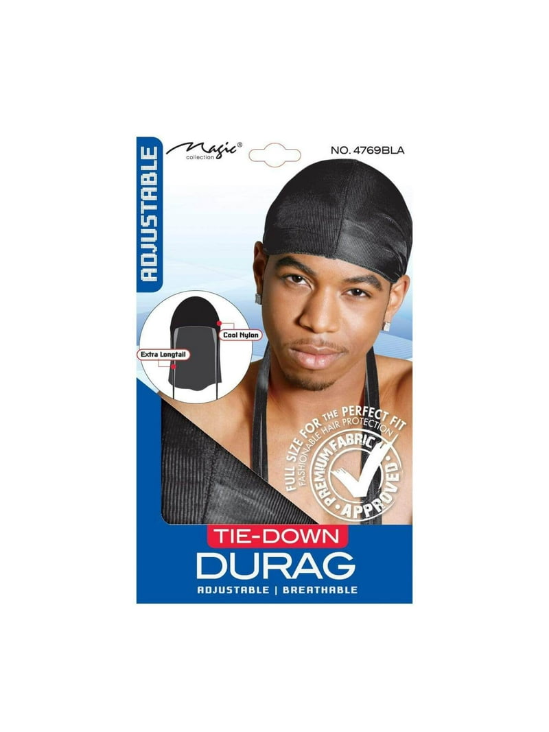 DDI Durag Cool Nylon Black Only - Walmart.com