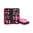 thumbnail image 1 of Ensemble d'Outils pour Femmes 20 Pcs dans une Mallette en Toile Rose Zippée, 1 of 1