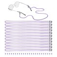thumbnail image 1 of Uxcell 12 Pcs Correa de Gafas de Nylon Trenzada, Correa de Gafas de 28 Pulgadas con Bucles de Silicona, Cuerdas para Sujetar Gafas Antipérdida Alrededor del Cuello, Púrpura, 1 of 7