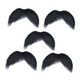 thumbnail image 2 of 5 bigotes falsos, divertidos y con facial falso para Halloween, juego de rol de para hombres., 2 of 8