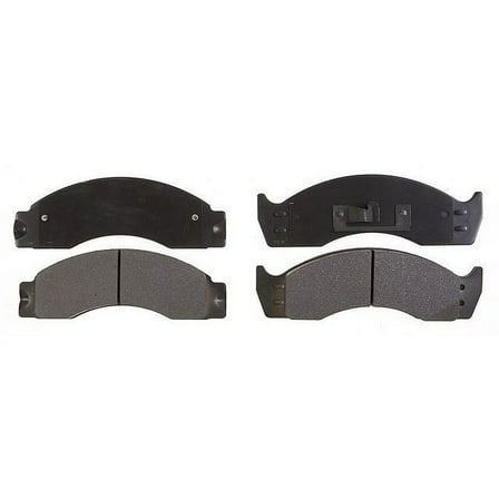 Brake Pad Set - Compatible with 2000 - 2002 Ford E-450 Econoline Super Duty 2001
