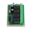 thumbnail image 4 of Interruptor de control remoto inalámbrico de 4 canales Nikou 433 MHZ 12 V CC con Transmisor y Receptor, 4 of 12