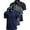 8878# Black+Grey+Navy Blue, variant on Cadmus 3 Pack Men's Quick Dry Golf Polo Shirts Lightweight Breathable Collared Casual Shirts,8878,Black Grey Navy Blue,L