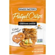 Snack Factory Pretzel Crisps Deli Style Cheddar Cheese - 7.2 oz Pack of 3