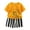 Yellow, variant on Kogui Kids Playwear Outfits Kid Toddler Boy Clothes Short Sleeve Shirt and Shorts Summer Clothing Set 5T 6T (Yellow,5-6 Years)