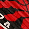 thumbnail image 3 of NBA Toronto Raptors Plush Throw Blanket, 50" x 60", 3 of 5