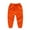 Orange, variant on Toddler Baby Boys Girls Sweatpants Kids Sport Jogger Casual Candy Color Solid Color Leggings Casual Kids Sports Pants Long Pants 18-24 Months