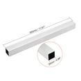 thumbnail image 3 of Uxcell 6063 Aluminum Square Tube Seamless Straight Tubing 25 x 25 x 1 x 300mm, 3 of 5