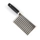 thumbnail image 1 of Cuchillo para patatas de acero inoxidable, accesorios de cocina, cuchillo ondulado, cortador de zanahorias con hoja dentada, 1 ud.negro y rojo al azarCN Deng Xun unisex, 1 of 2