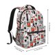 thumbnail image 2 of Fotbe Modern Life Mochila Casual con Estampado para Escuela, Viajes y Actividades al Aire Libre - Duradera, Ligera y Cómoda, 2 of 5