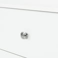 VEIKOUS 6 Drawer Dresser with Metal Knob, Chest of Drawers for Bedroom Storage, White