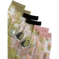 thumbnail image 4 of Women's 3 Pairs Sheer Mesh Socks Floral Thin Socks, 4 of 6