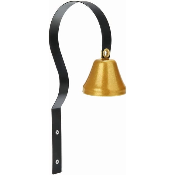 Retro , Traditional Metal Shopkeepers Bell, Home Office Retail Store Door Hanging Bell Dog Training Bell Ring Bell for Door Opening,Remind You Customer Coming