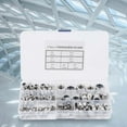 thumbnail image 3 of Eddwiin Écrous - Écrous de Blocage de Fixation d'écrou Hexagonal autobloquant en Acier Inoxydable 170pcs/box, 3 of 8