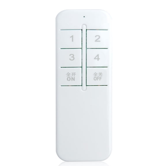 Yuarrent Toma de bombilla inteligente para sala de estar, dormitorio, Hotel, oficina, Control remoto, alimentado por batería, controlador Base de 2,4G, Iluminación novedosa Control remoto Yuarrent HA012031-01B