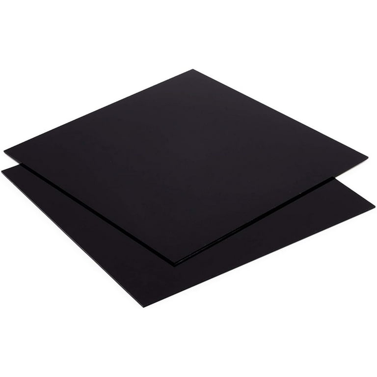 Black (2025) Plexiglas Acrylic Plastic Sheet, 40% OFF