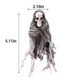 thumbnail image 4 of EUDIDV Halloween Figurines Skull Car Aromatherapy Halloween Gift Car Outlet Solid Perfume Interior Decoration Creepy Tabletop Decor, 4 of 7