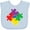 AE-Light Blue, variant on Inktastic Autism Awareness Month Puzzle Boys or Girls Baby Bib