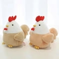 thumbnail image 2 of Peluche de pollo de 8 pulgadas, regalo de Navidad para niñas., 2 of 5