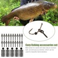 thumbnail image 3 of Tornillos de pesca Wdftyju 20 Uds tope de gancho para cebo de carpa, 3 of 9