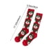 thumbnail image 3 of Calcetines navideños de polar hasta la rodilla para mujer | Forro polar coral extra grueso y cálido | Medias festivas con estampados de Papá Noel, muñeco de nieve y reno | Medias de invierno, 3 of 5