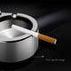 thumbnail image 5 of Cenicero De Cigarrillos De Estilo Comercial, Soporte Multifuncional Para Cenizas Con Ranura Para Cigarrillos, Cenicero De Acero Inoxidable Para Barra De Fuego Vogacara TO005281-01, 5 of 5