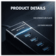 thumbnail image 4 of Hub Usb Bloosom  3.0 4 Puertos Expansor Multi Para Laptop Pc 4 En 1 Negro, 4 of 4