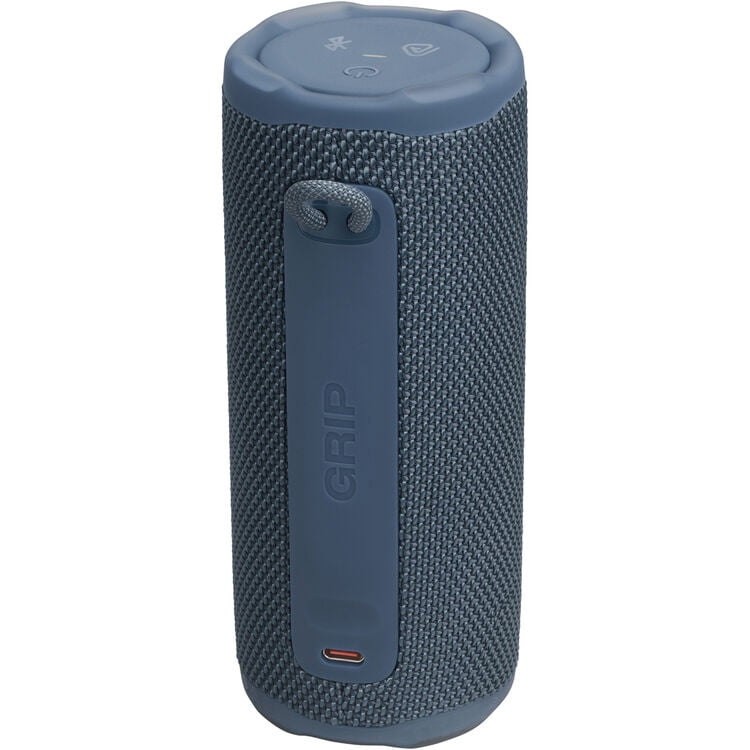 JBL Grip - Compact Bluetooth speaker with bold JBL Pro Sound and ambient light - Blue