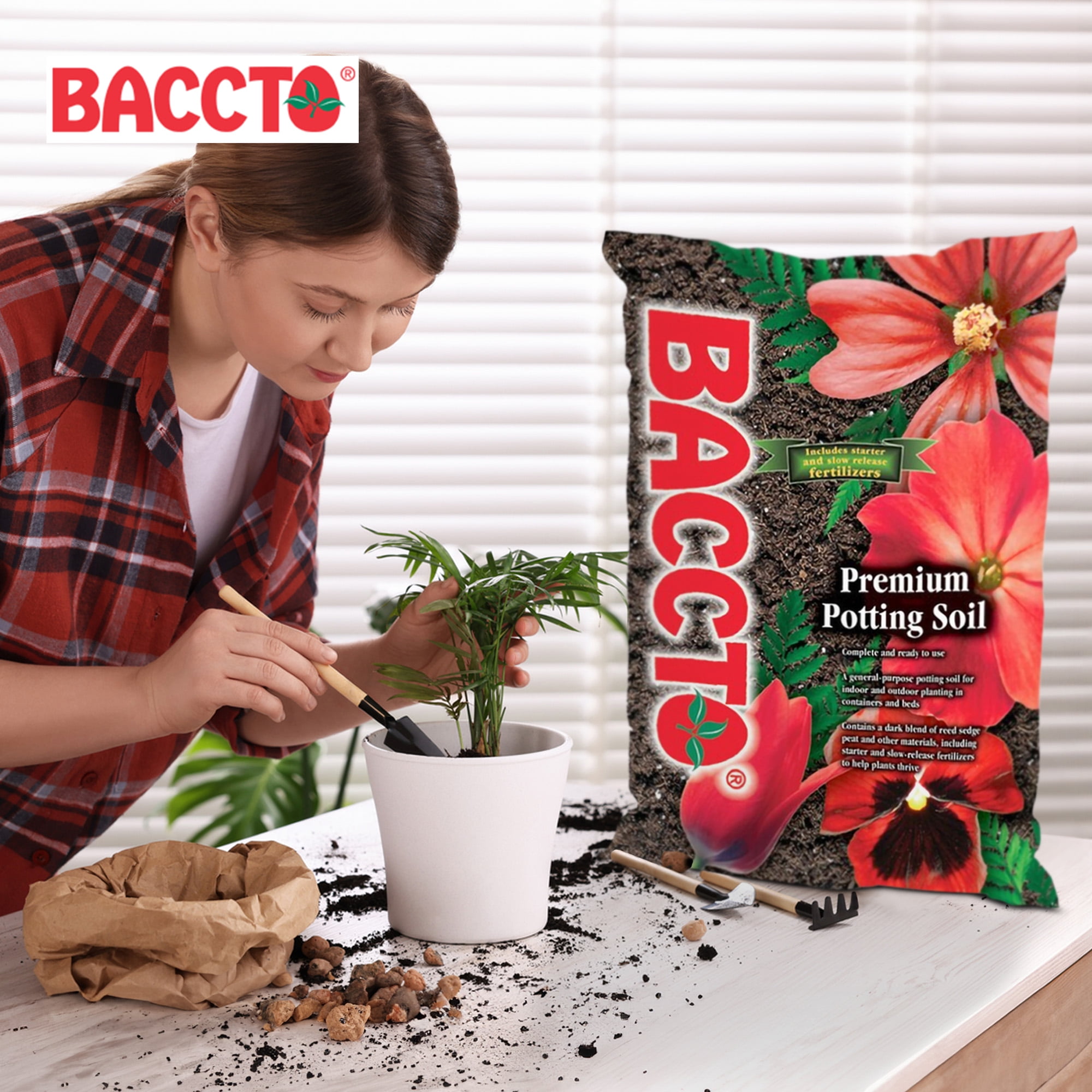 Michigan Peat All Purpose Premium Potting Soil w/Perlite, 50lbs (3 Pack)