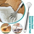 thumbnail image 3 of Stainless-Steel Coconut Grater Scraper Remover Shaver Scale Planer Kitchen Best, 3 of 8