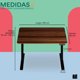 thumbnail image 4 of Mubson Escritorio Elevable Gamer u de Oficina Mako. Escritorio con Altura Ajustable Automática, 4 of 5