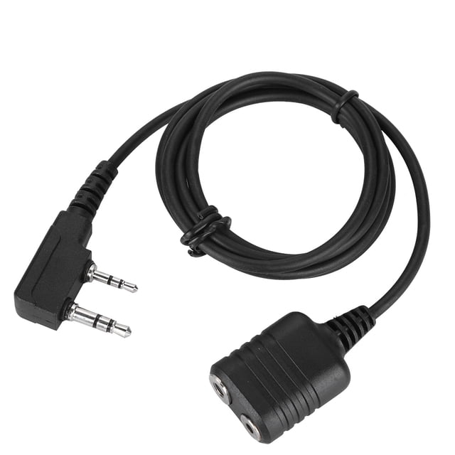 Cable De Micrófono Y Altavoz Para Walkie Talkie, Compatible Con Todos Los Walkie Talkie K-head, Resuelve Perfectamente El Problema De La Longitud Del Auricular O Del Micrófono