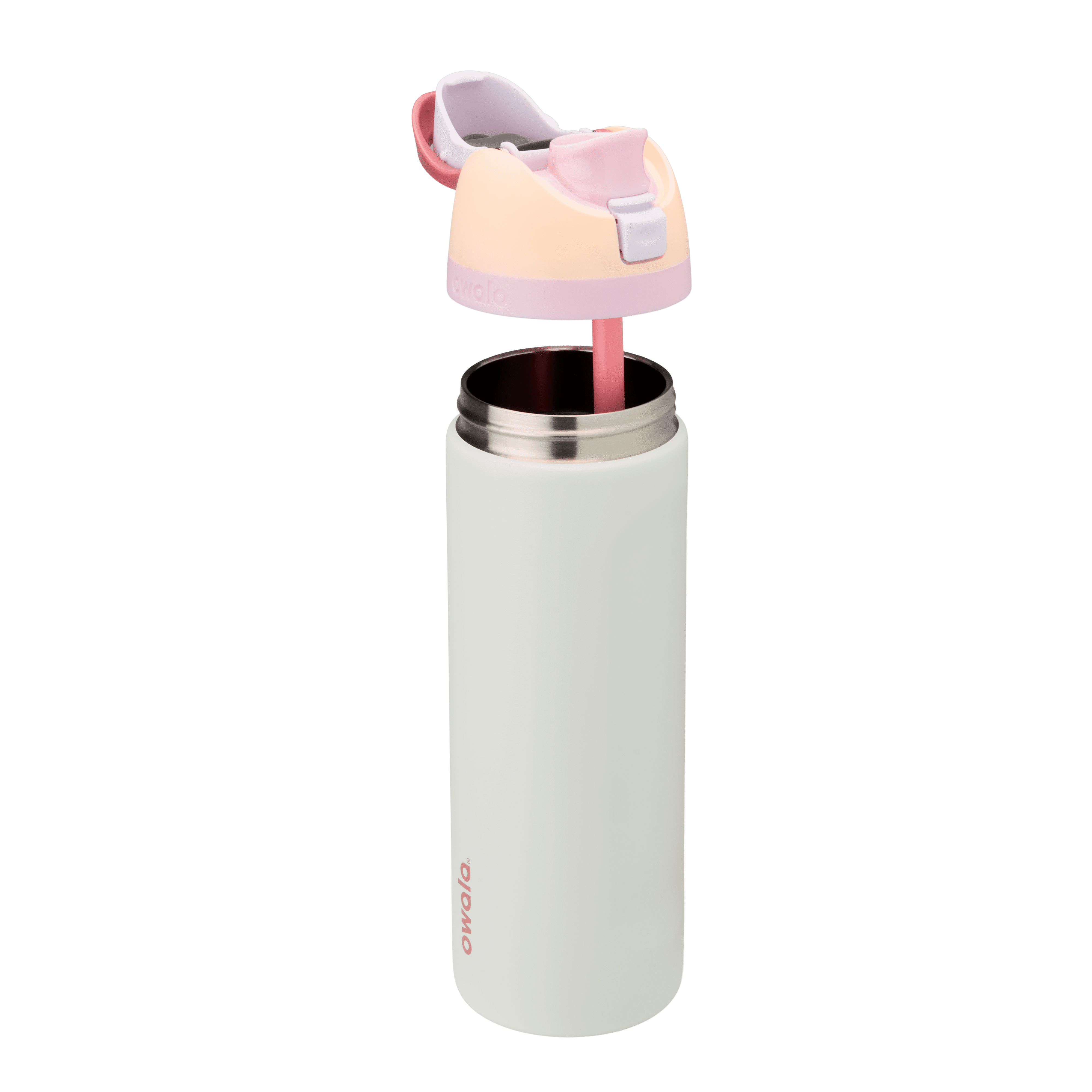 Owala FreeSip Stainless Steel Water Bottle, 24oz, Coastal Mist