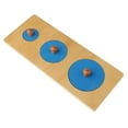 thumbnail image 3 of Material Didáctico Educativo Temprano - Rompecabezas Geométricos - Cultiva La Sensibilidad Y La Coordinación para Bebés Rectángulo, 3 of 5
