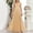 Gold, variant on Xihbxyly Womens Dress Oversized Solid Color Off the Shoulder Maxi Dress Casual Slim Fit Short Sleeve Dresses