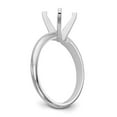 thumbnail image 6 of 14k White Gold 1.5ct. Heavy-Weight 4-Prong Solitaire Mounting, 6 of 6