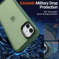 thumbnail image 4 of Strong Magnetic Case for iPhone 11 [Compatibilty with MagSafe] Protective Shockproof Cover Phone Case for iPhone 11 6.1" Translucent Green, 4 of 7