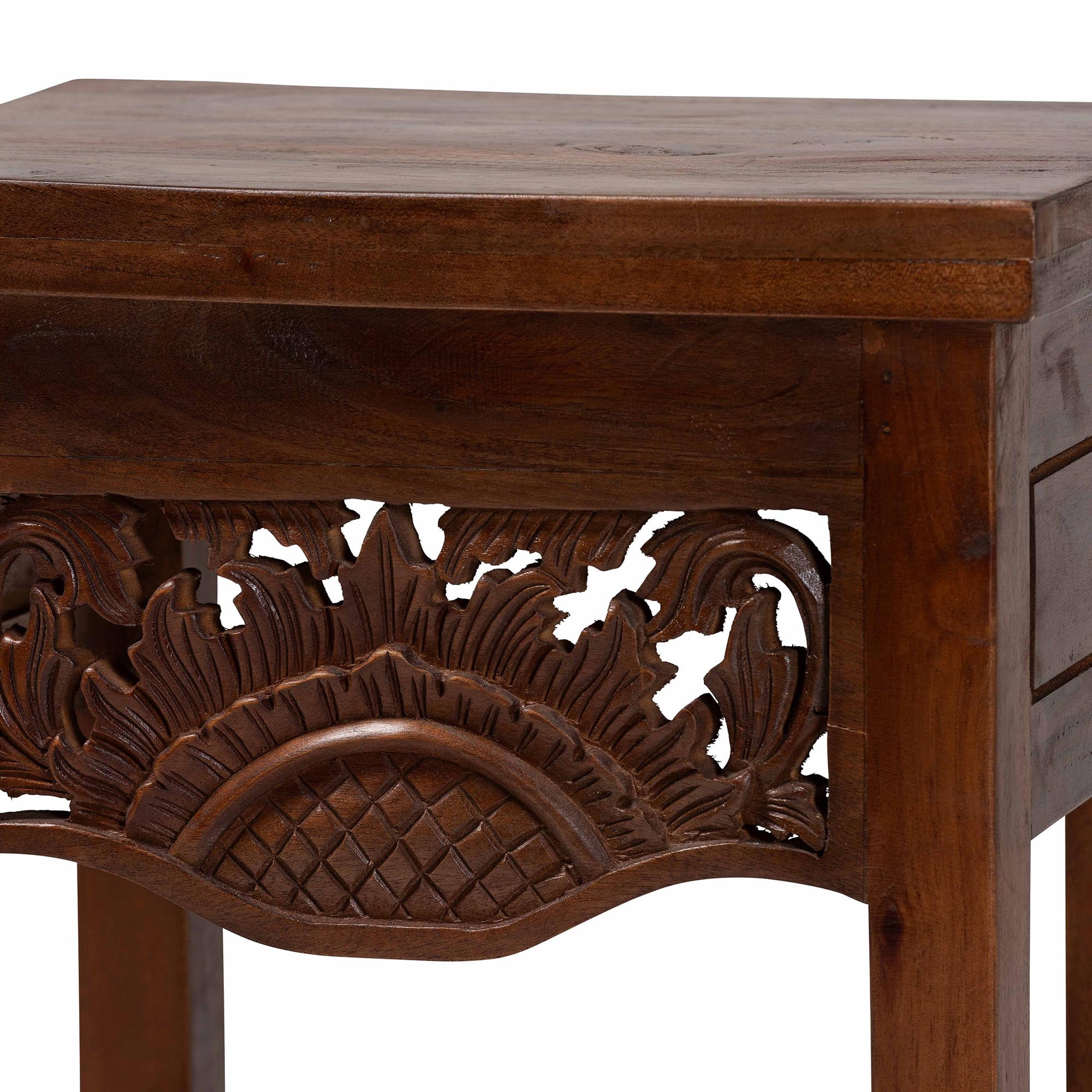 bali & pari Alexandra Classic Nightstand, Light Brown
