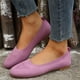 thumbnail image 4 of Amzcrzy Zapatos de mujer,Zapatos de mujer,Zapatillas de mujer, Zapatos casuales de malla para mujer, de boca baja, planos, fáciles de quitar y cómodos. Sandalias Mujer Zapatillas De Casa, 4 of 7