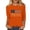 Orange, variant on MEICHEN 250 Anniversary USA Shirt Womens 250th 3/4 Sleeve Flag Graphic American Patriotic Wear Birthday T Shirt