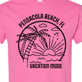 thumbnail image 4 of Inktastic Summer Vacation Mode Pensacola Beach Florida T-Shirt, 4 of 5