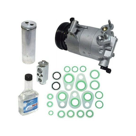 A/C Compressor Kit - Compatible with 2013 - 2016 Ford Escape 2.0L 4-Cylinder VIN 9 MFI Turbocharged 2014 2015