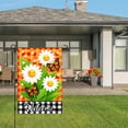thumbnail image 3 of Amhnf Welcome Daisy And Butterfly Garden Flag For Home Outdoor Garden Yard Decor 12x18 inch, 3 of 5