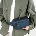 thumbnail image 4 of Sokhug Waterproof Nylon Crossbody Chest Bag Multifunctional for Outdoor Travel Commuting Blue, 4 of 6