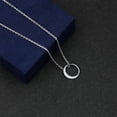thumbnail image 6 of Rosec Jewels - Lab Diamond Eternity Necklace for Women - EF-VS Certified Quality - Ready to Gift, 10K White Gold, 6 of 8
