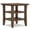 Rustic Natural Aged Brown, variant on Simpli Home Acadian 19 inch Wide Solid Wood Transitional End Table in Warm Walnut Brown
