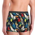 thumbnail image 3 of Disketp Parrot Men's Boxer Briefs,Soft and Breathable Cotton Underwear with ComfortFlex Waistband, 3 of 7