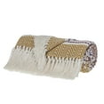 thumbnail image 4 of Parkland Collection Transitional Stripes Mustard Rectangle 50" x 60" Throw, 4 of 4
